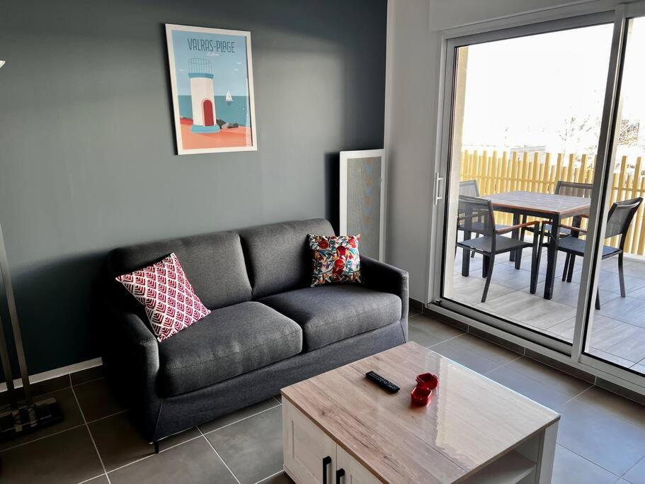 T2 Neuf + Piscine, 5 Mn A Pied Des Plages Sérignan 外观 照片
