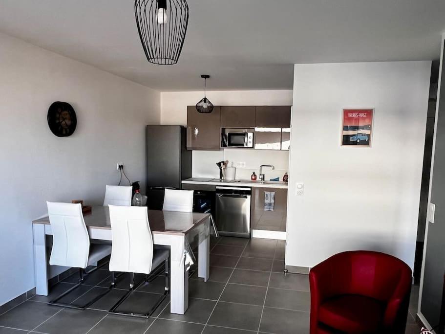 T2 Neuf + Piscine, 5 Mn A Pied Des Plages Sérignan 外观 照片