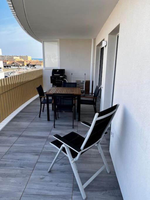 T2 Neuf + Piscine, 5 Mn A Pied Des Plages Sérignan 外观 照片
