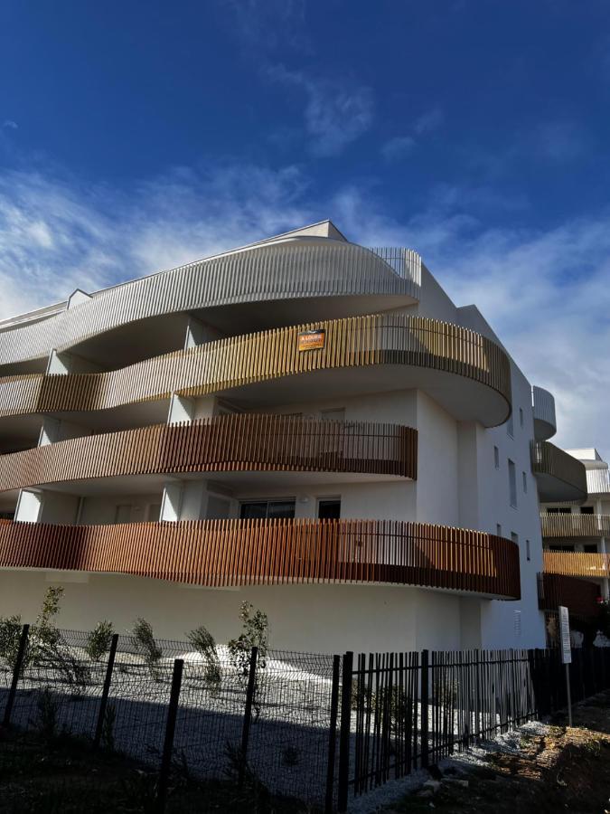 T2 Neuf + Piscine, 5 Mn A Pied Des Plages Sérignan 外观 照片